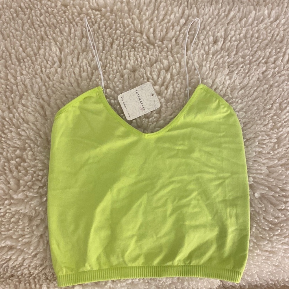 NWT Free People Intimates Skinny Strap Seamless Brami Sz XS